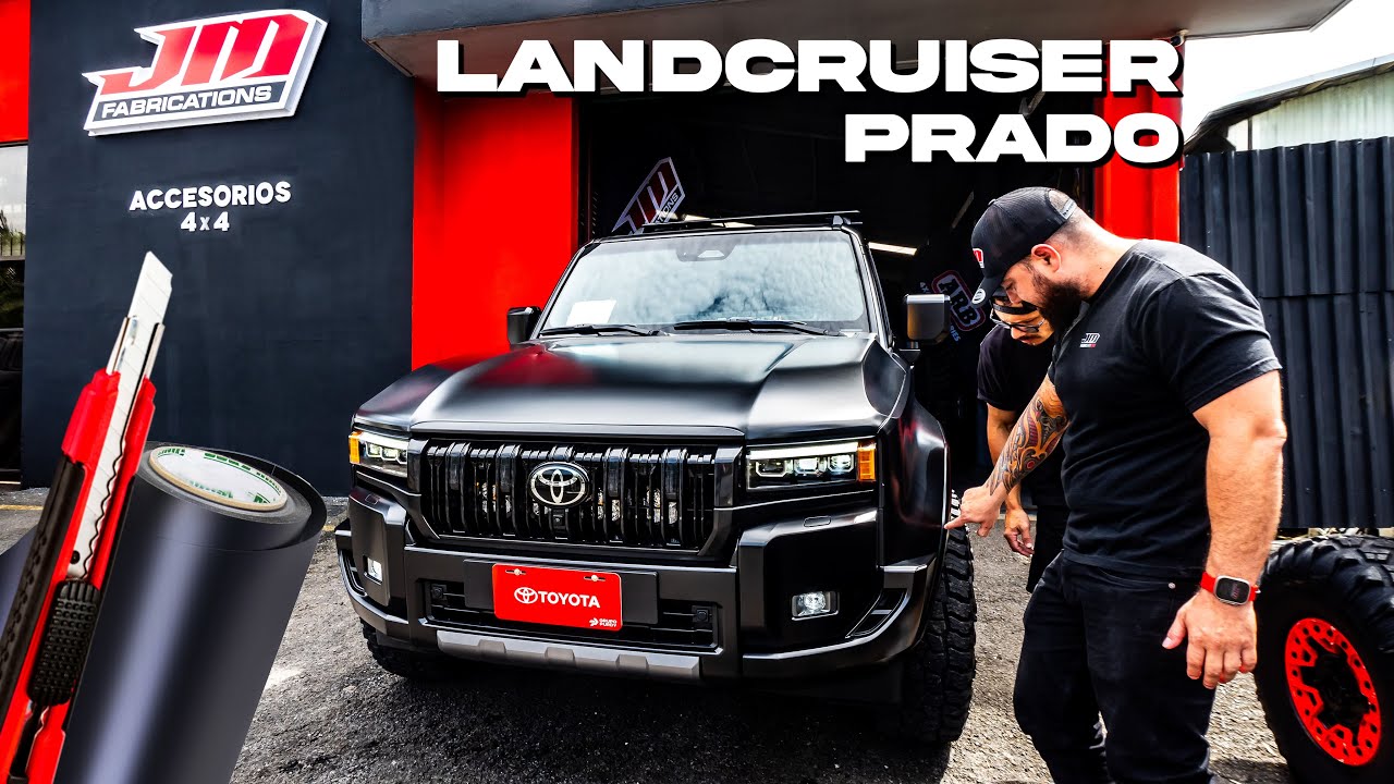 Nuevo color del LANDCRUISER PRADO 2025 - Vynil Wrap