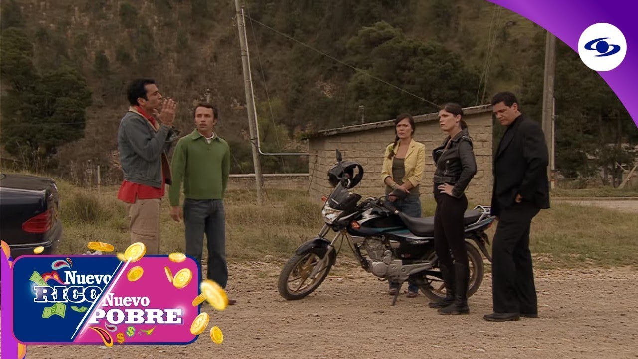 Nuevo rico, nuevo pobre: Andrés y los demás son perseguidos por un desconocido - Caracol TV