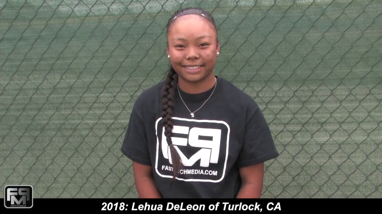 2018 Lehua DeLeon Speedy Slapper Shortstop and Second Base Softball Skills Video