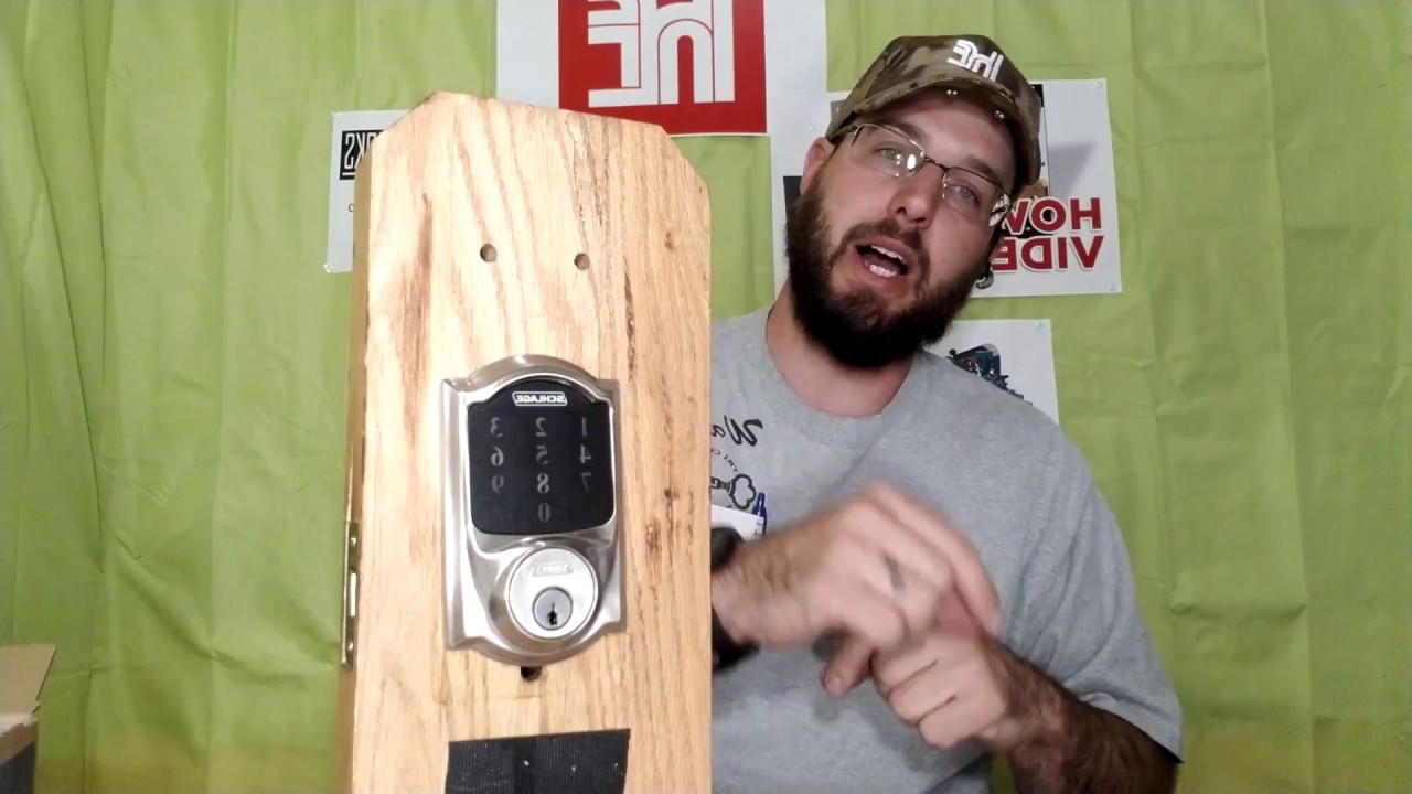 Инструкция по установке Smart Lock: простое руководство Schlage Connect с засовом и сенсорным экр...