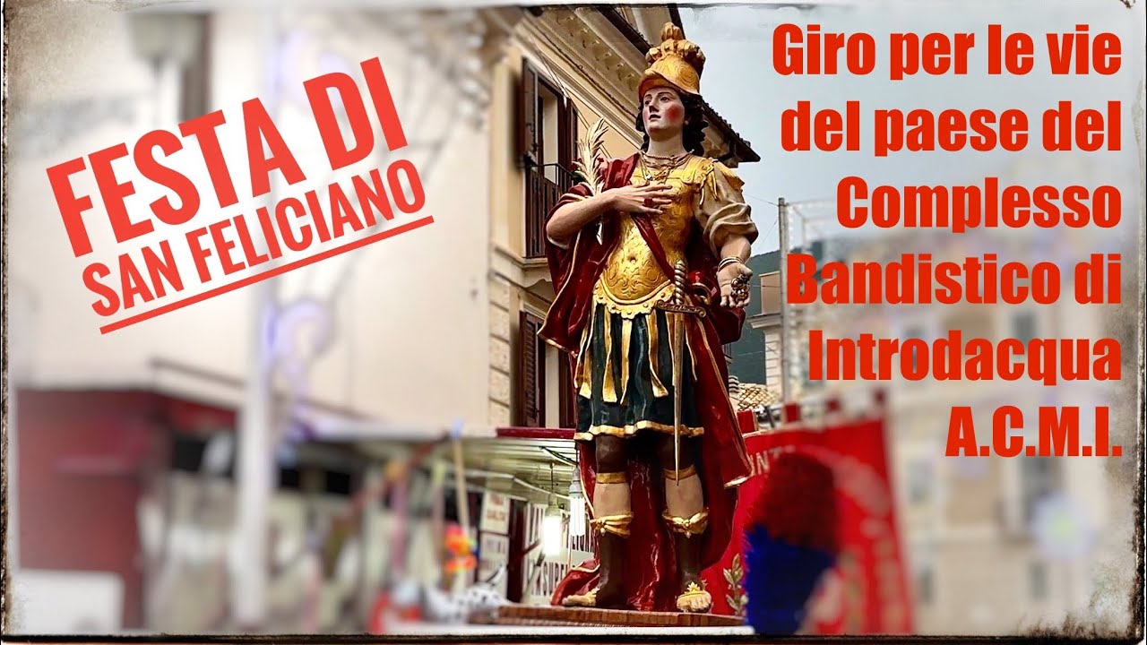 Festa di San Feliciano Introdacqua Italia
