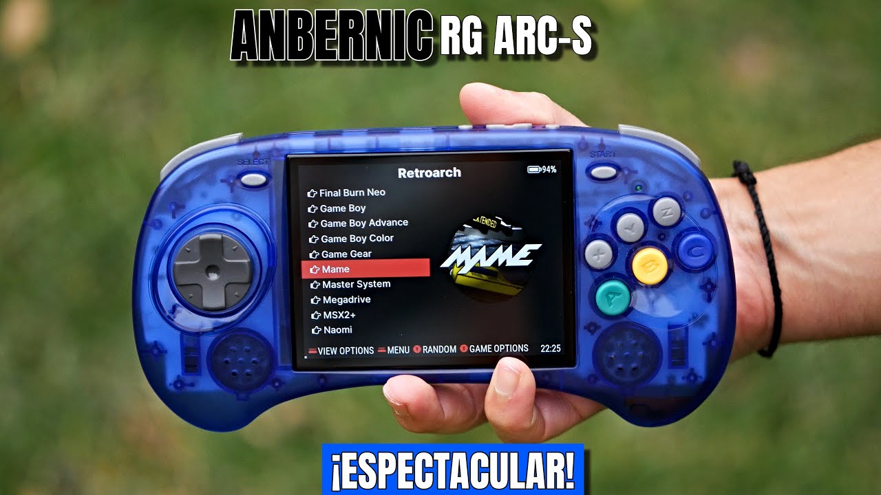 La consola más DIVERTIDA Y GENIAL 🎮 Anbernic RG ARC-S | REVIEW