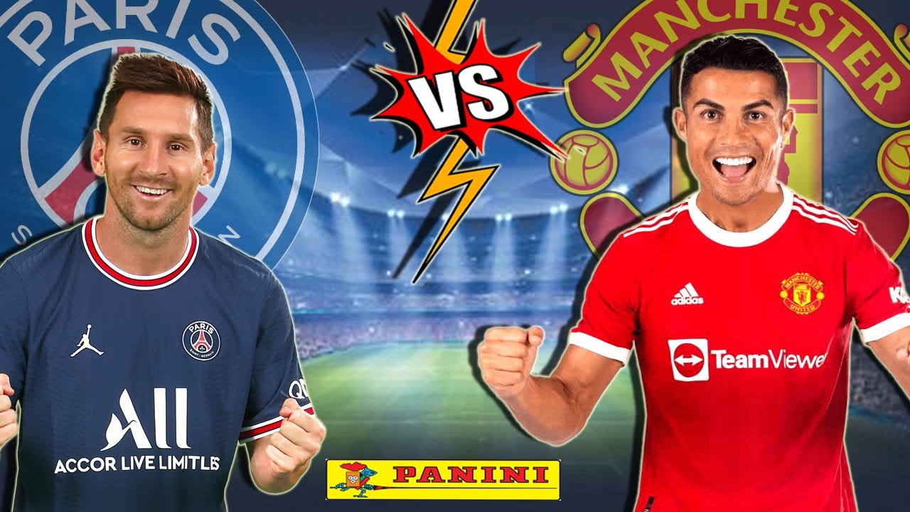 PSG X MANCHESTER UNITED - ÁLBUM FIFA 365 (2022) - Disputa das figurinhas