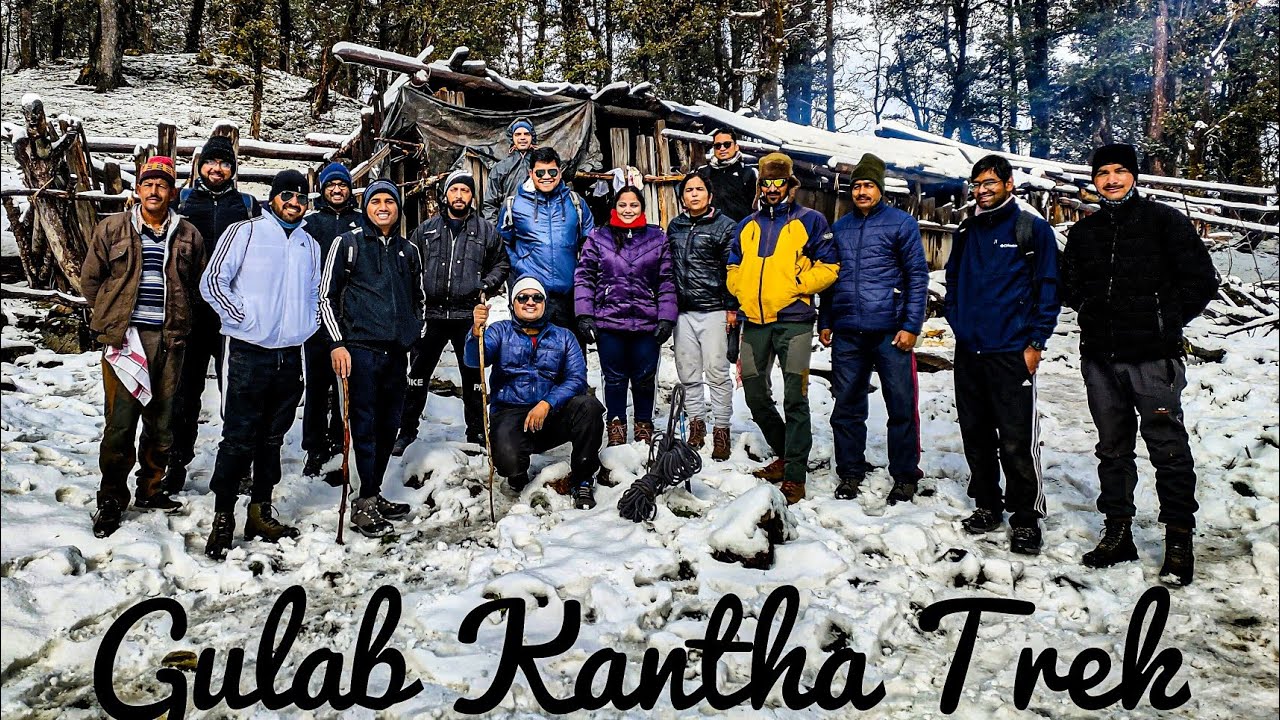 Gulabi Kantha Trekking | LBSNAA Mussoorie | IAS IPS Trek 4-4-21 |GMVN | Yamnotri | Hanuman Chatti