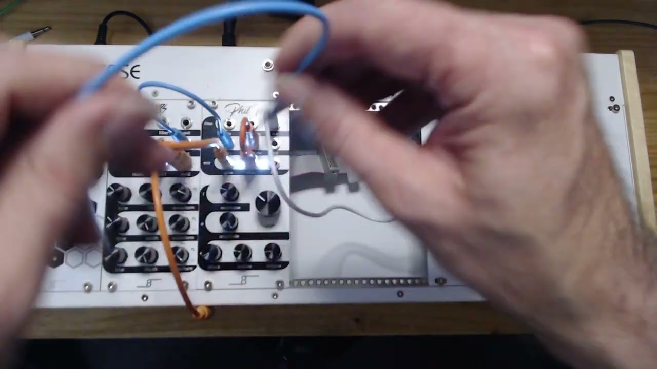 Beginning Modular: Creating my first self-generating sounds using the NiftyBundle and Mr. Phil Ter.