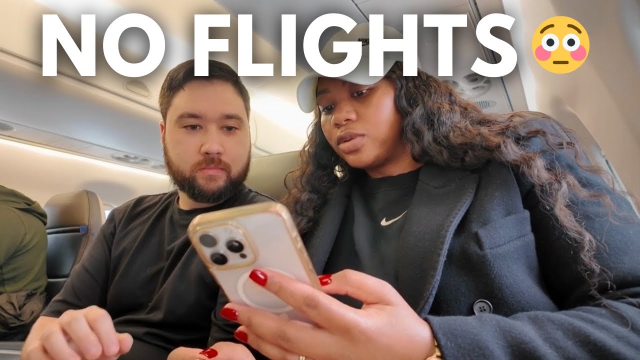 Valentine’s Trip Chaos… No Flights Home + Wedding + Wig Unboxing | Seattle Washington VLOG 