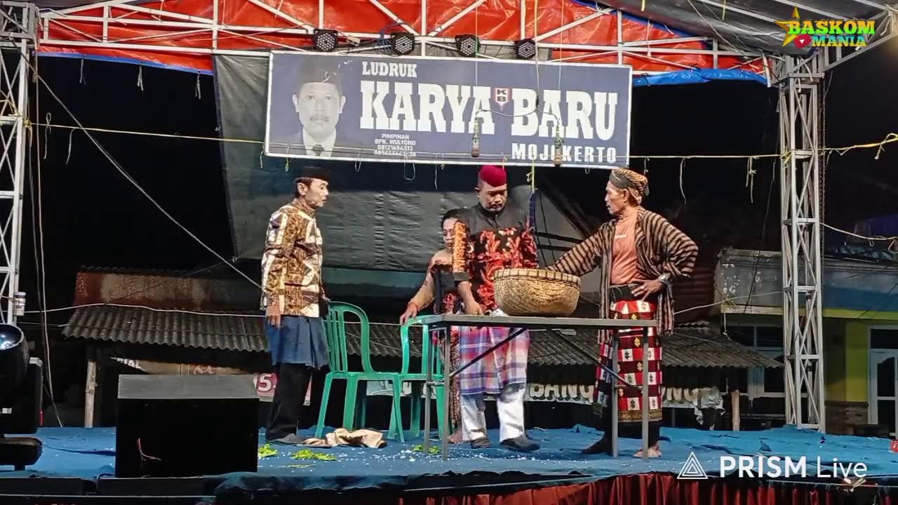 #LIVE LUDRUK KARYA BARU pentas:banyu urep kedamean gresik