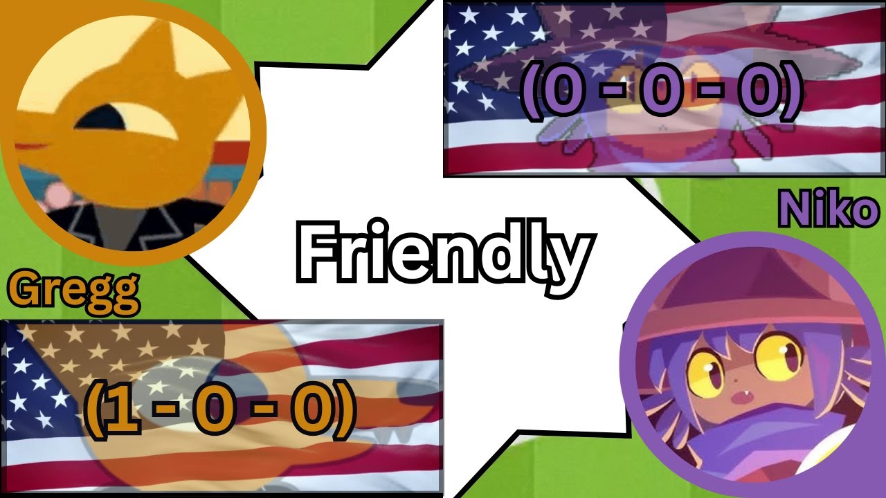 Character Soccer Friendly: Gregg Vs Niko (September 30th, 2025)
