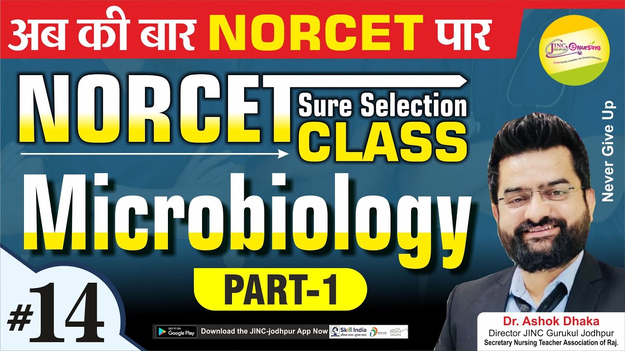 MICROBIOLOGY ||  PART-1  || AIIMS NORCET-2021 PART-14 | SURE SELECTION CLASS l l By Akki sir