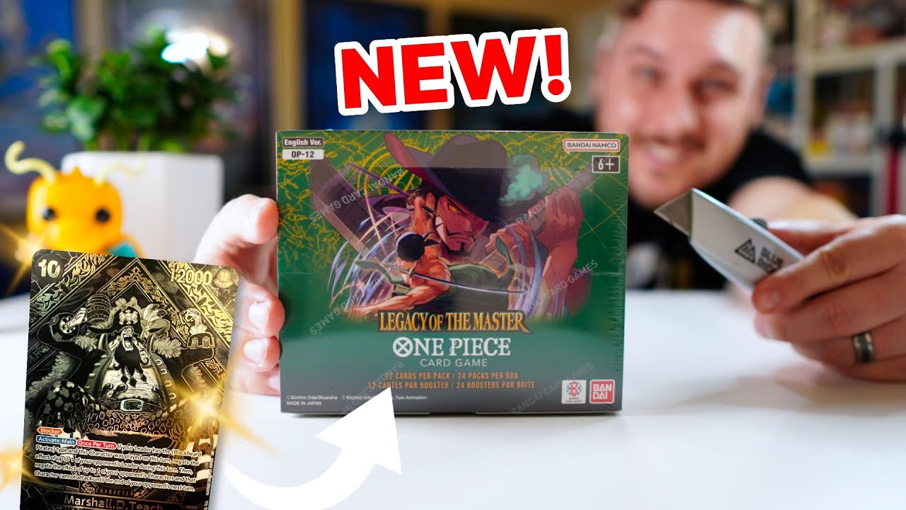 *New!* ONE PIECE (OP-12) Legacy Of The Master - booster box opening