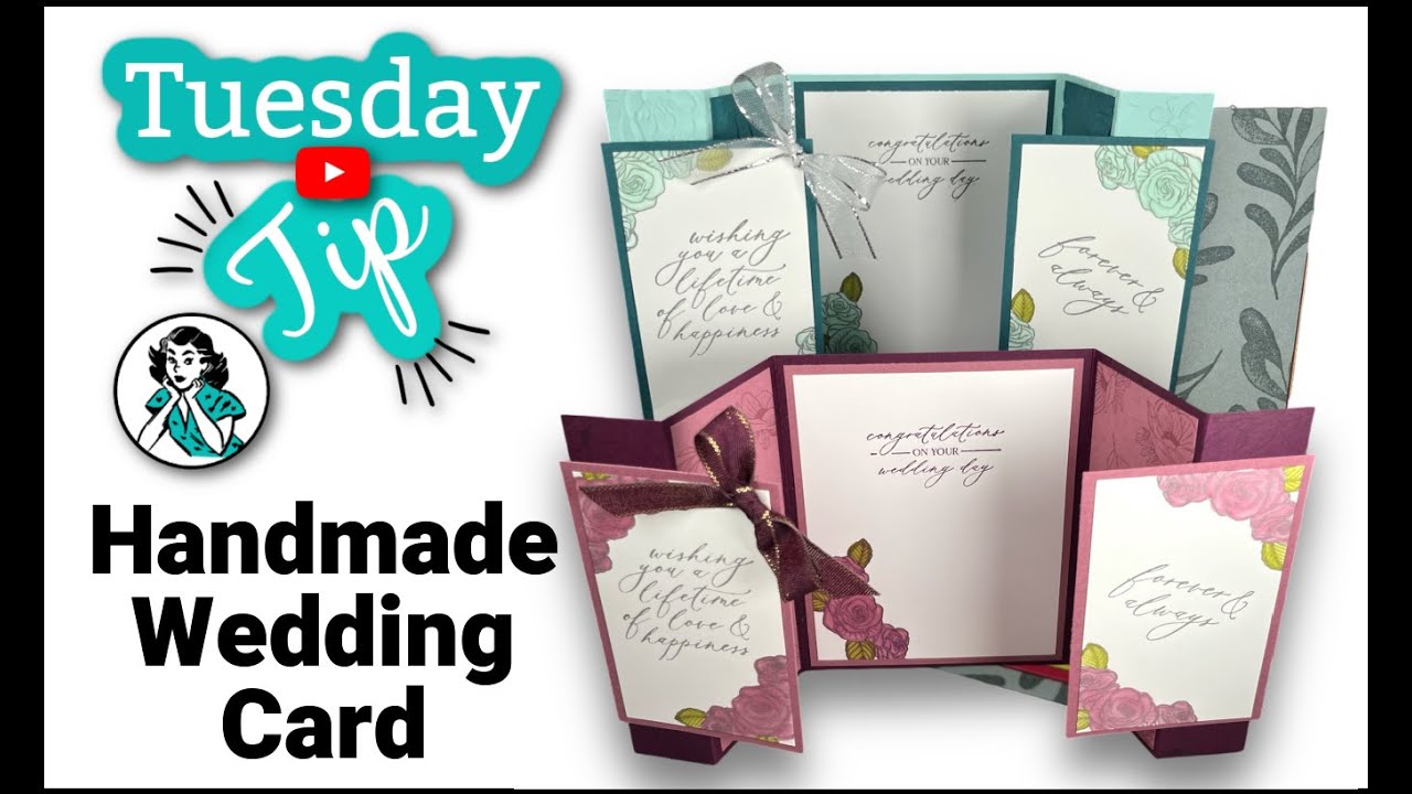How To Make A Beautiful Wedding Card That Stands Out