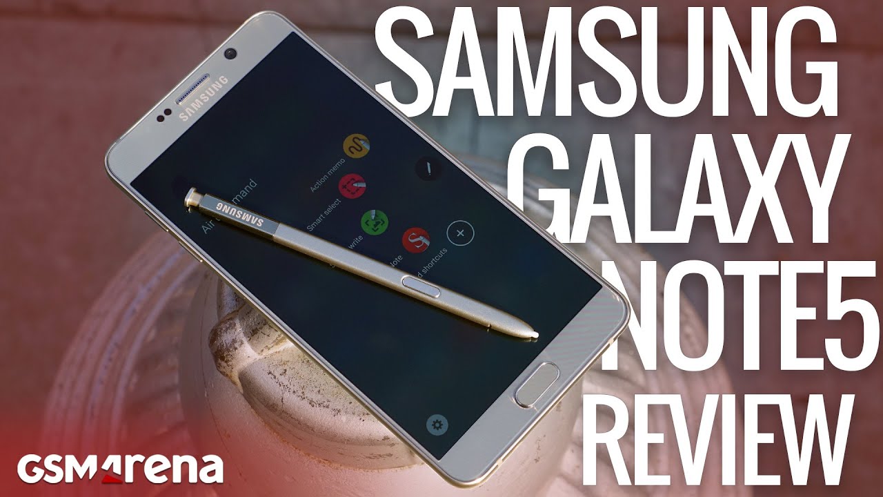 Samsung Galaxy Note5 review