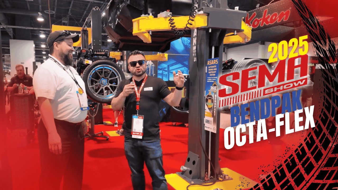 BENDPAK OCTA-FLEX SERIES EV12DPS – Overview (SEMA Show 2025) | JMC Equipment