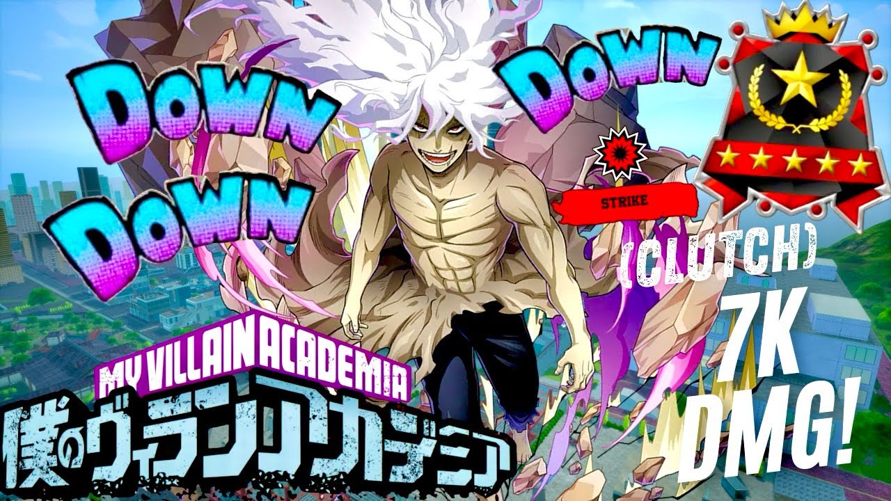 В My Hero Ultra Rumble особое действие Шигараки теперь можно комбо-ударить!