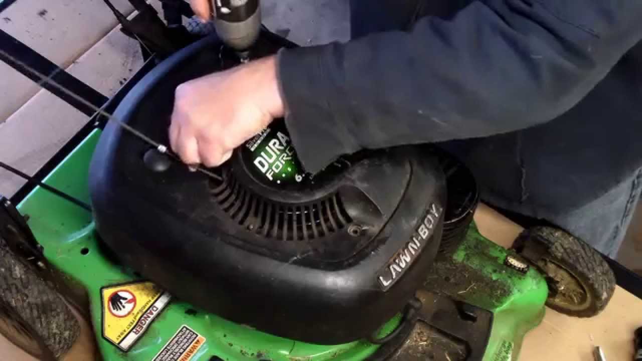 Заменить катушку газонокосилки ЛЕГКО!
