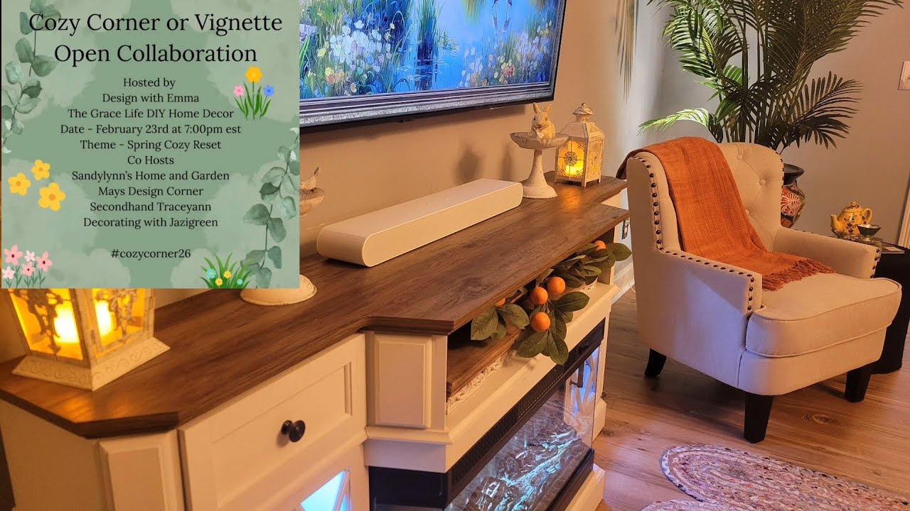 My Cozy Spring Corner Area ✨️