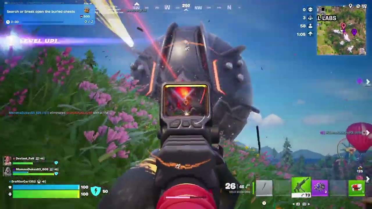 Playing Fortnite (no commentary)