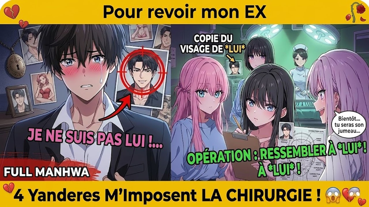 Pour revoir mon EX, 4 Yanderes m’imposent la CHIRURGIE ! 😱💔