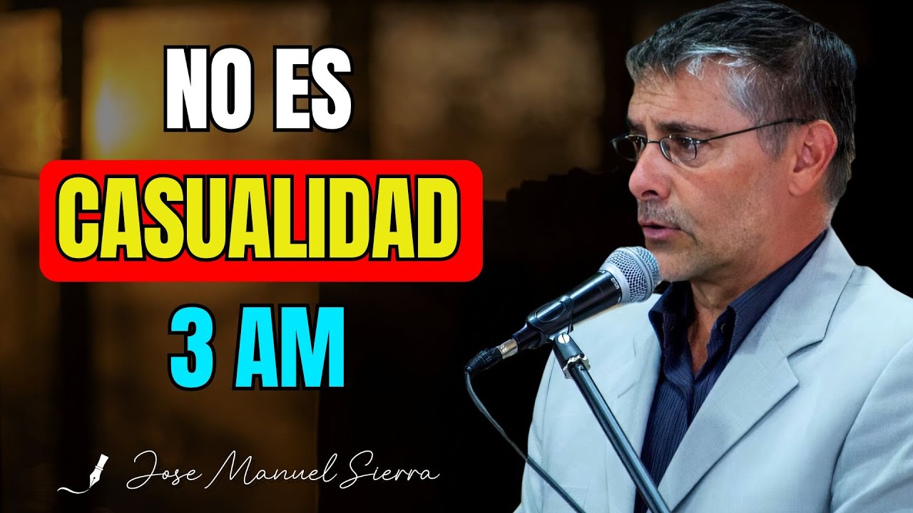 Haz Esto Cuando Dios Te Despierte a las 3 AM — No Lo Ignores | Pastor José Manuel Sierra