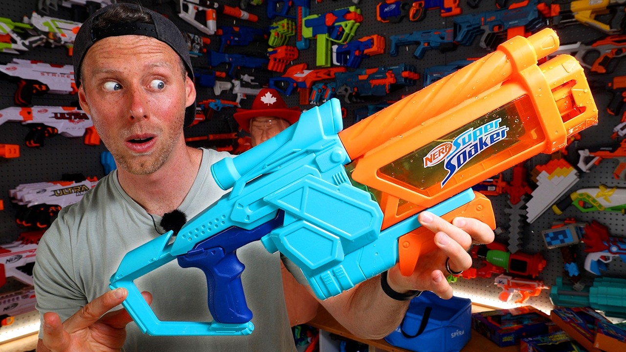 NERF SUPER SOAKER WATER GUNS 2025