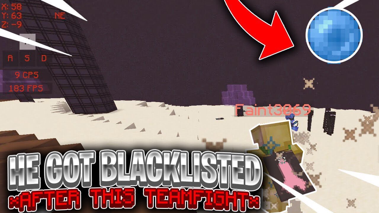 [FACECAM] HE GOT BLACKLISTED AFTER THIS TEAMFIGHT... + RUSHING END | Minecraft HCF