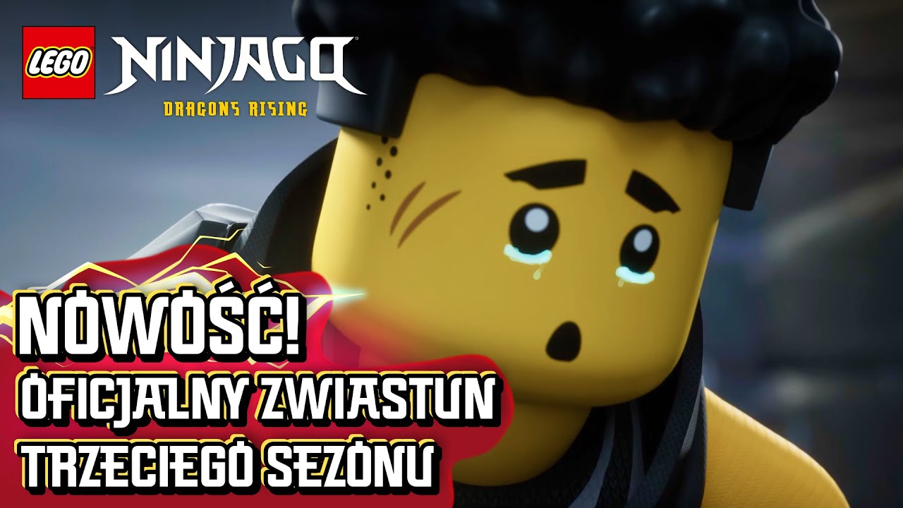 ⚡NOWOŚĆ⚡Oficjalny zwiastun trzeciego sezonu | LEGO NINJAGO: Powstanie Smoków