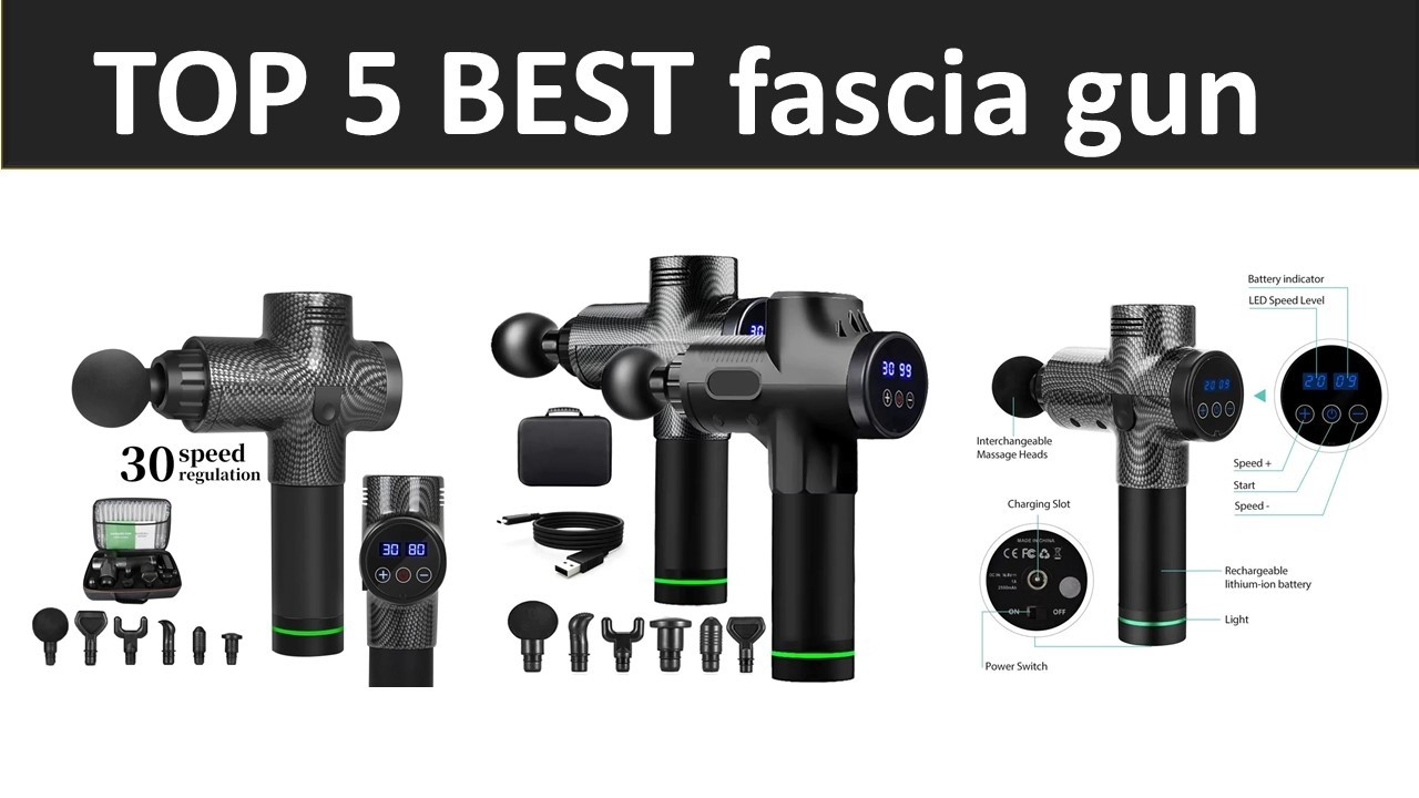 TOP 5 BEST fascia gun 2026
