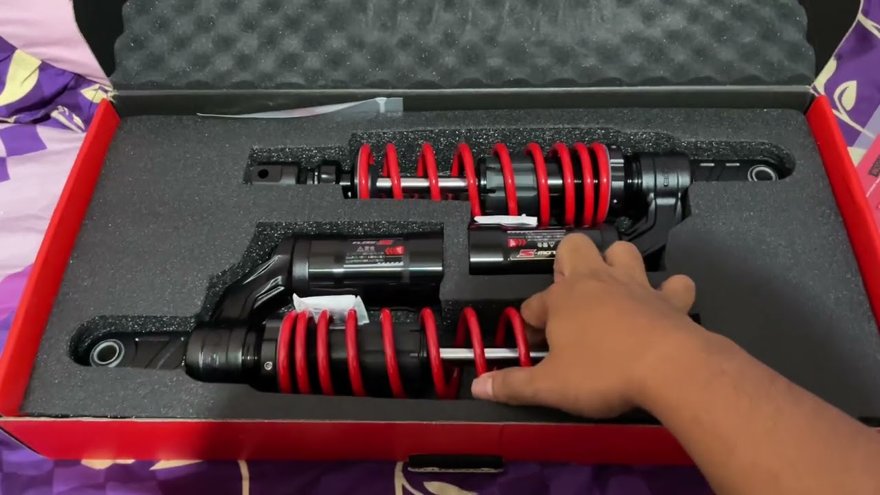 Unboxing Shock RCB Flow S Buat Pcx 160