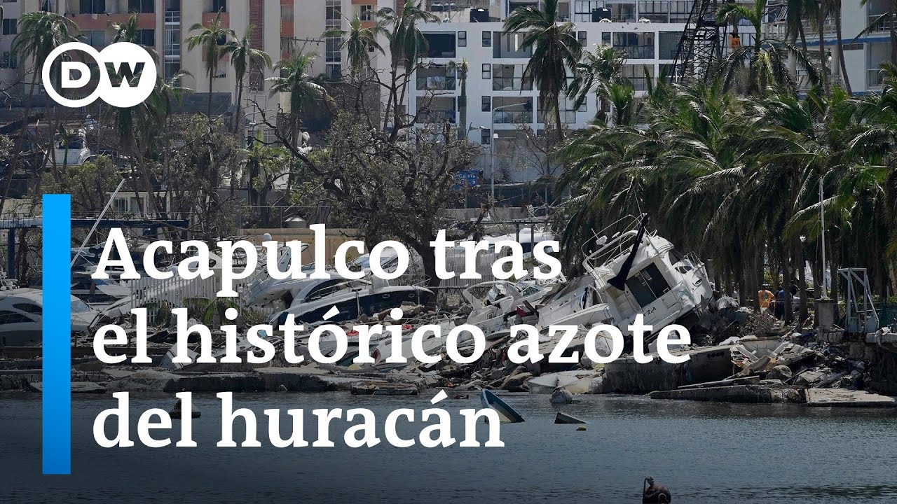 M&eacute;xico ajusta a 46 la cifra de muertos por el hurac&aacute;n Otis y a 58 la de desaparecidos