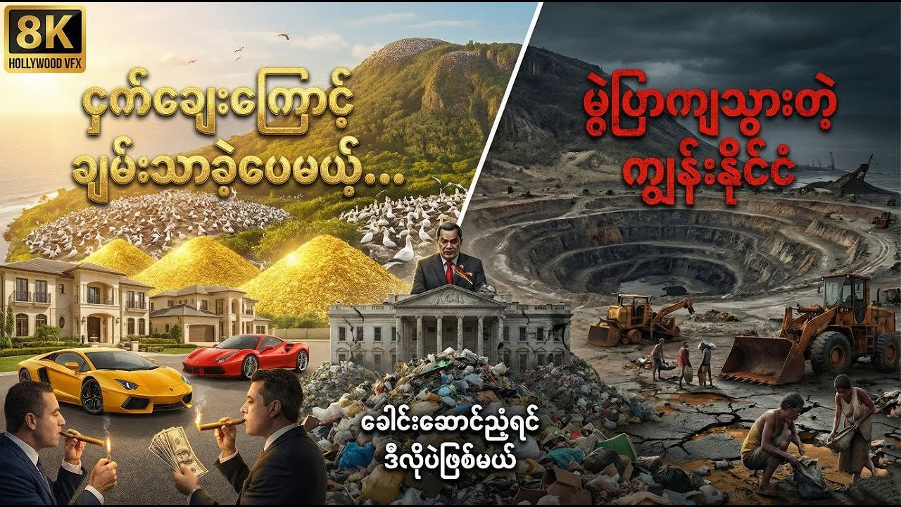 ခေါင်းဆောင်ညံ့ရင် ရွှေပုံပေါ်ထိုင်နေလည်း မွဲပြာကျတတ်တယ် (နာအူရူးနိုင်ငံ၏ သင်ခန်းစာ) 📉🏝️