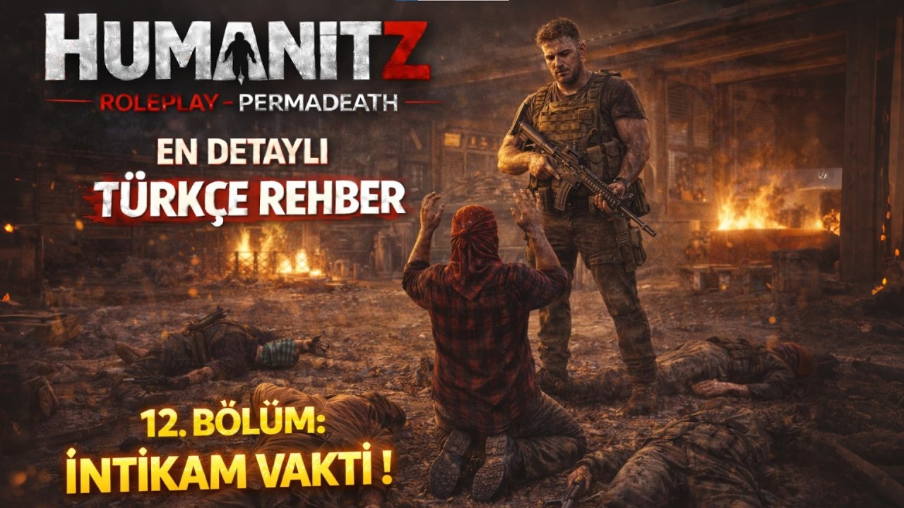 HumanitZ TÜRKÇE REHBER - 13.BÖLÜM: İNTİKAM VAKTİ ! (PERMA DEATH)#humanitz #humanitzgameplay #zombie