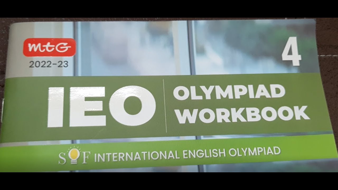 Class 4 SOF English Olympiad IEO Chapter 01 Vocabulary