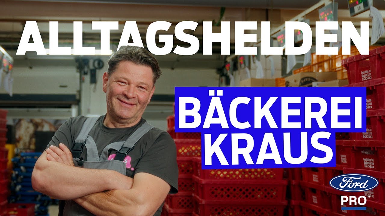 Alltagshelden – Episode 1 – Bäckerei Kraus | Ford Deutschland