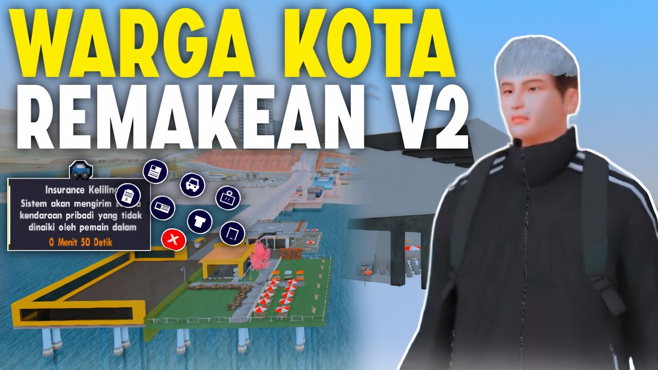 SHARE GAMEMODE WARGA KOTA V2.0 LRP | FITUR MIRIP FIVEM & MAPPING MODERN!!