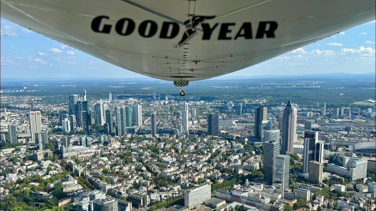 Zeppelin-Rundflug über Frankfurt a. M.