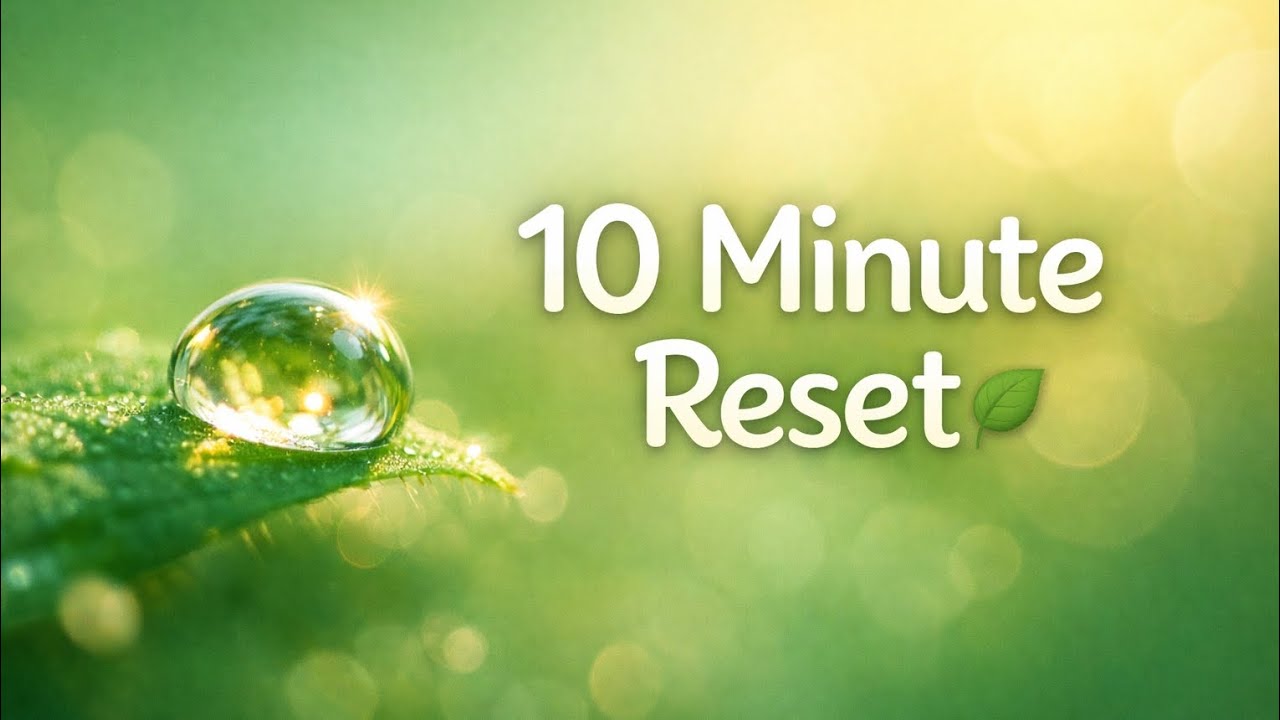 Hypnotic Micro Nature Therapy 🌿 10 Minutes Anxiety Relief & Deep Calm