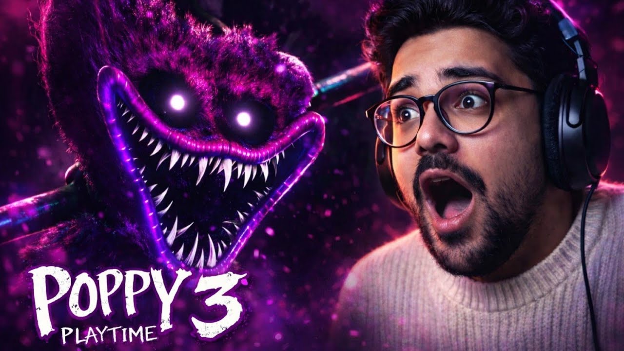 Poppy Playtime Chapter 3 LIVE 🔴 | Scariest Horror Gameplay 😱 Full Playthrough