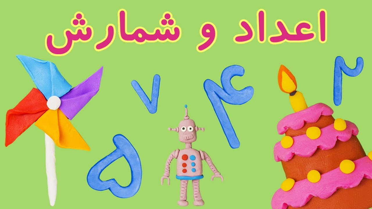 🤖Persian/Farsi Numbers | اعداد فارسی| شمارش فارسی | اعداد خمیری