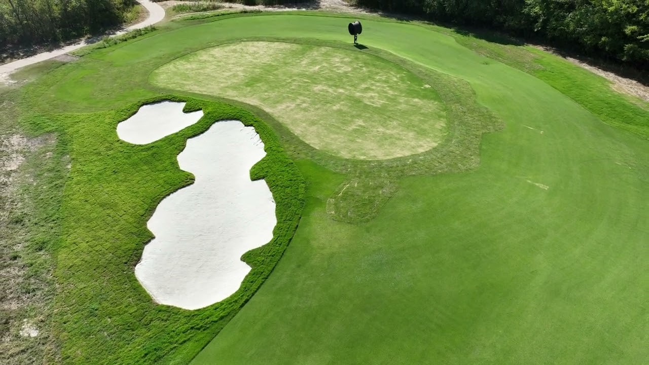 Golf Course Renovation Flyover