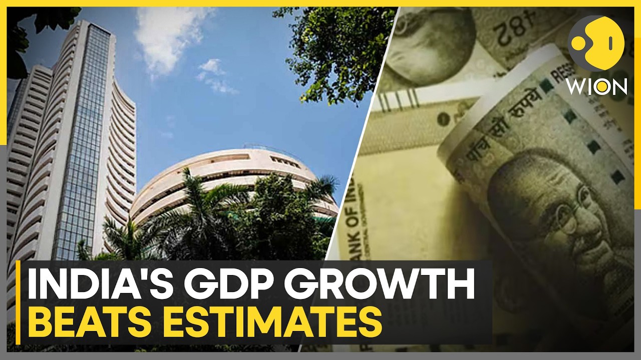 India's Economy Surges: GDP Growth Hits 7.8%, Beats Expectations | WION