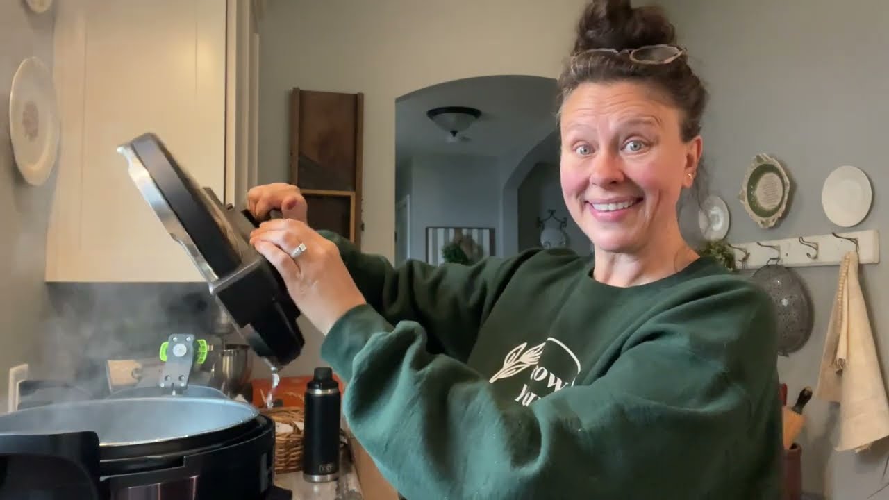 Pressure canning venison stew🫙🦌🥕 /first time/ step by step using my Presto electric pressure canner