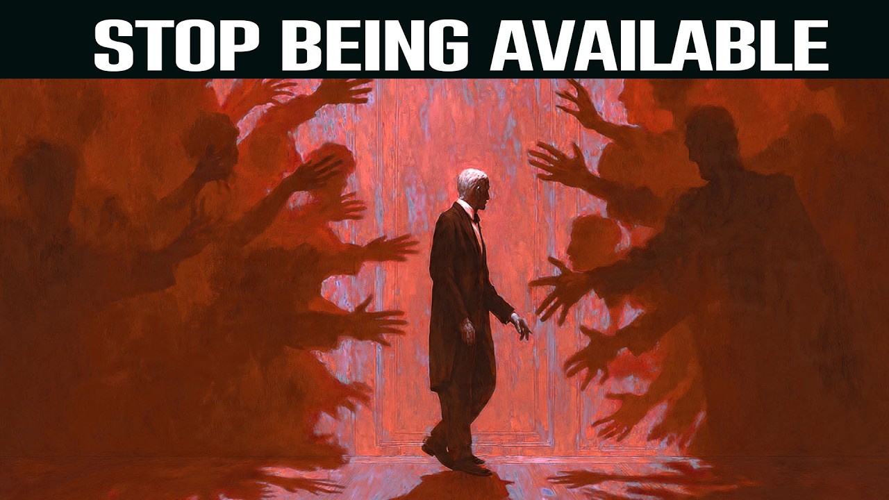 The Moment You Stop Being Available, Everything Changes — Carl Jung