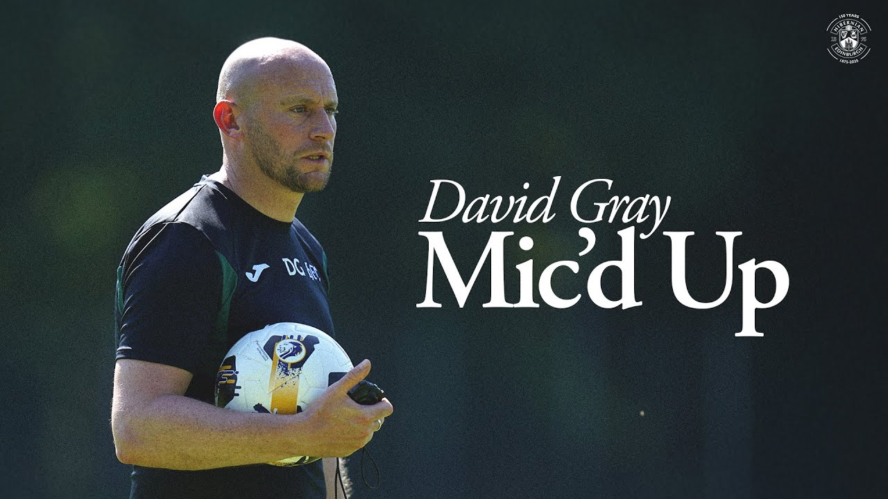 Mic'd Up | David Gray Pre-Season Training