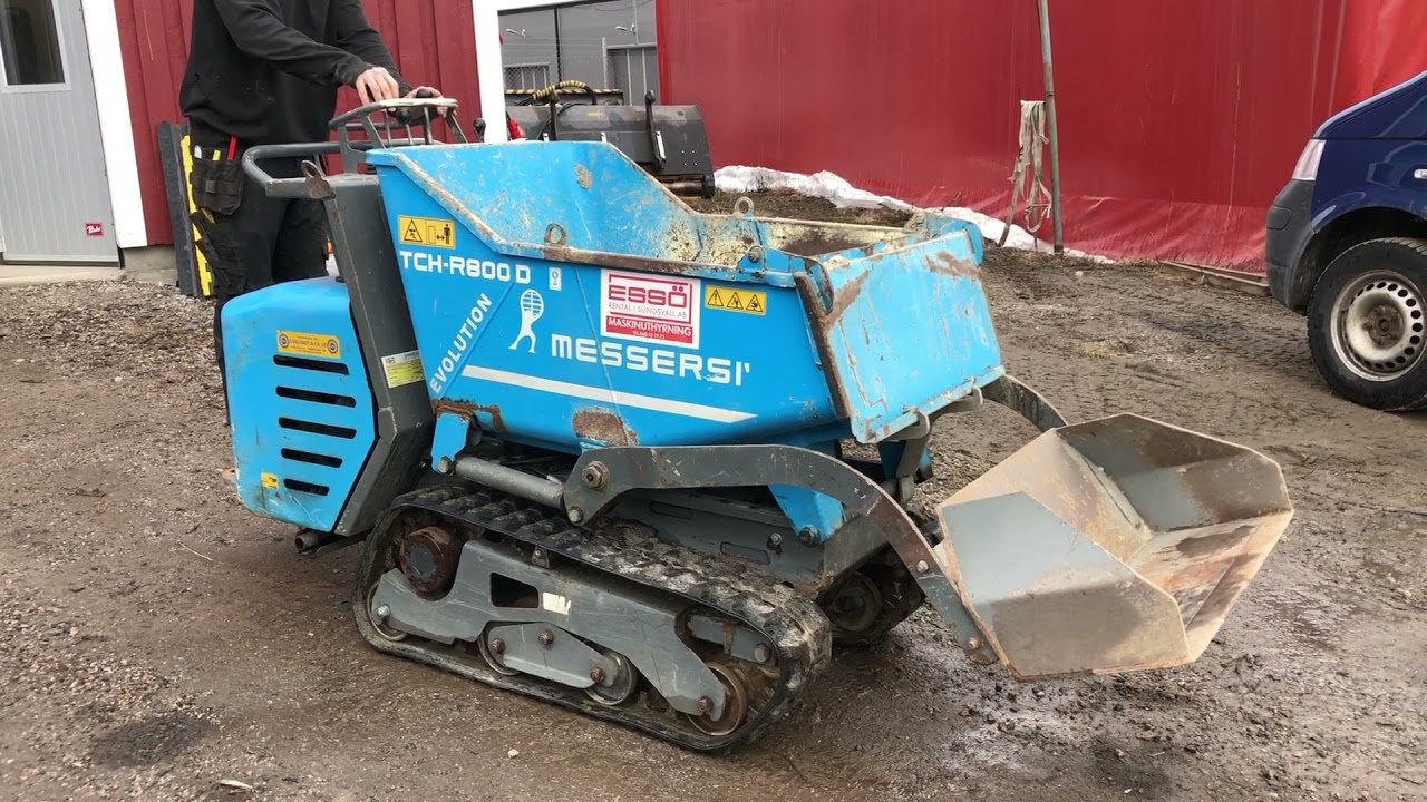 köp Minidumper Messersi TCH-R800 på Klaravik