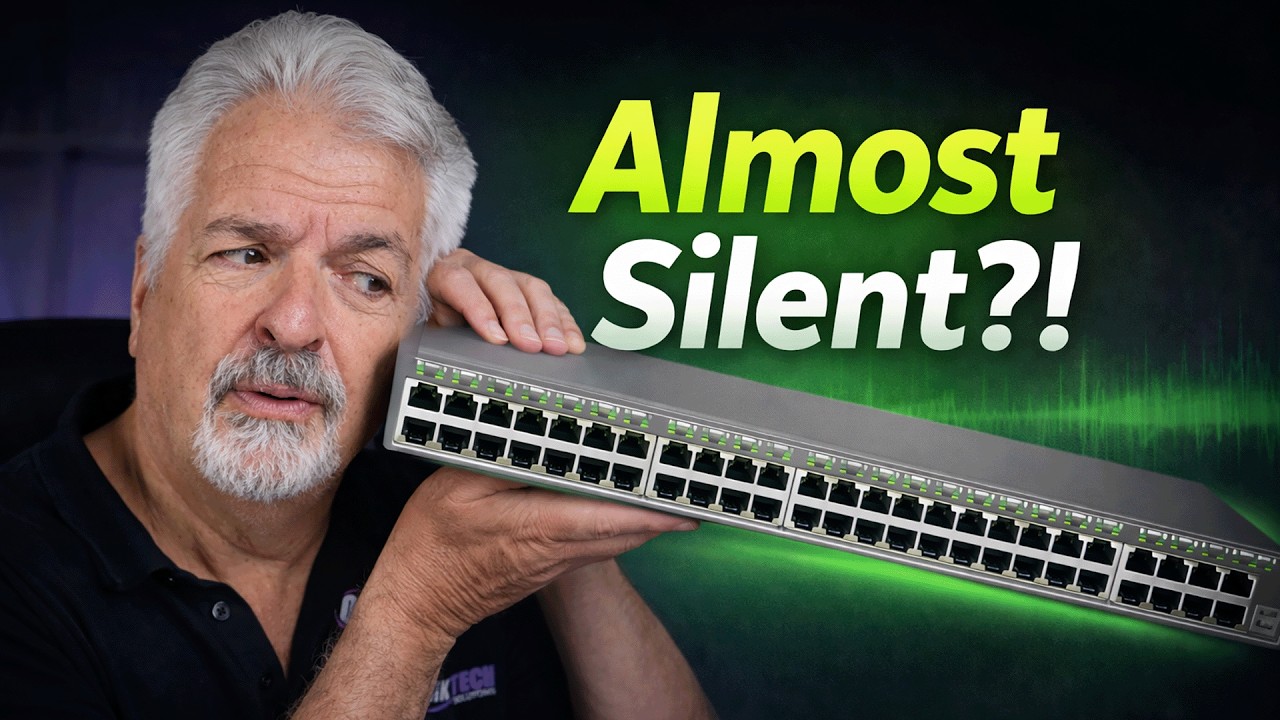 Seriously! A True Quiet 48-Port PoE Switch?