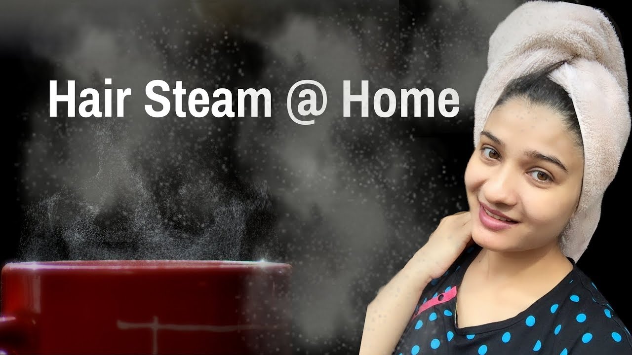 DIY Hair steam at home in Hindi | Steaming hair with towel | Steaming hair at home | AVNI