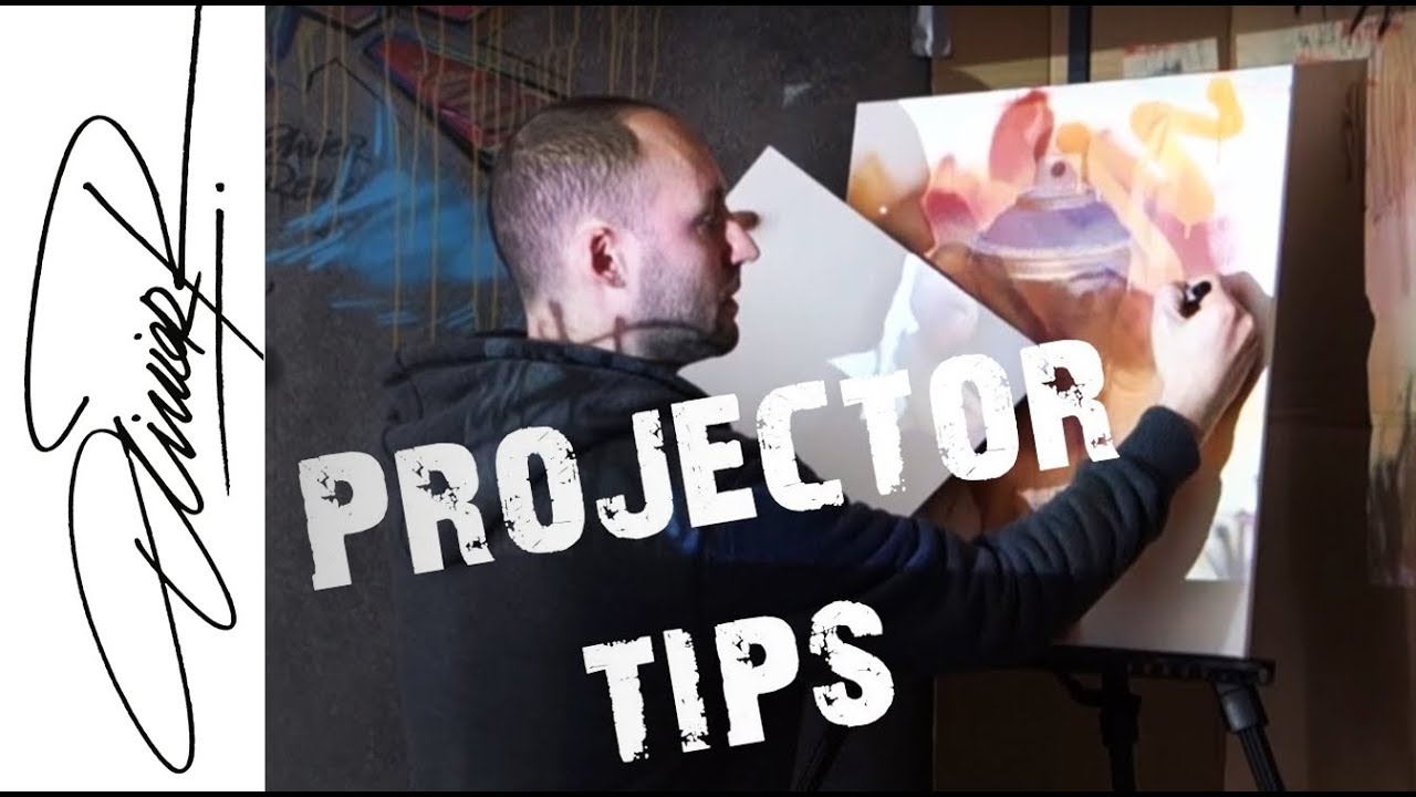 How to trace a picture, part 1= Projector