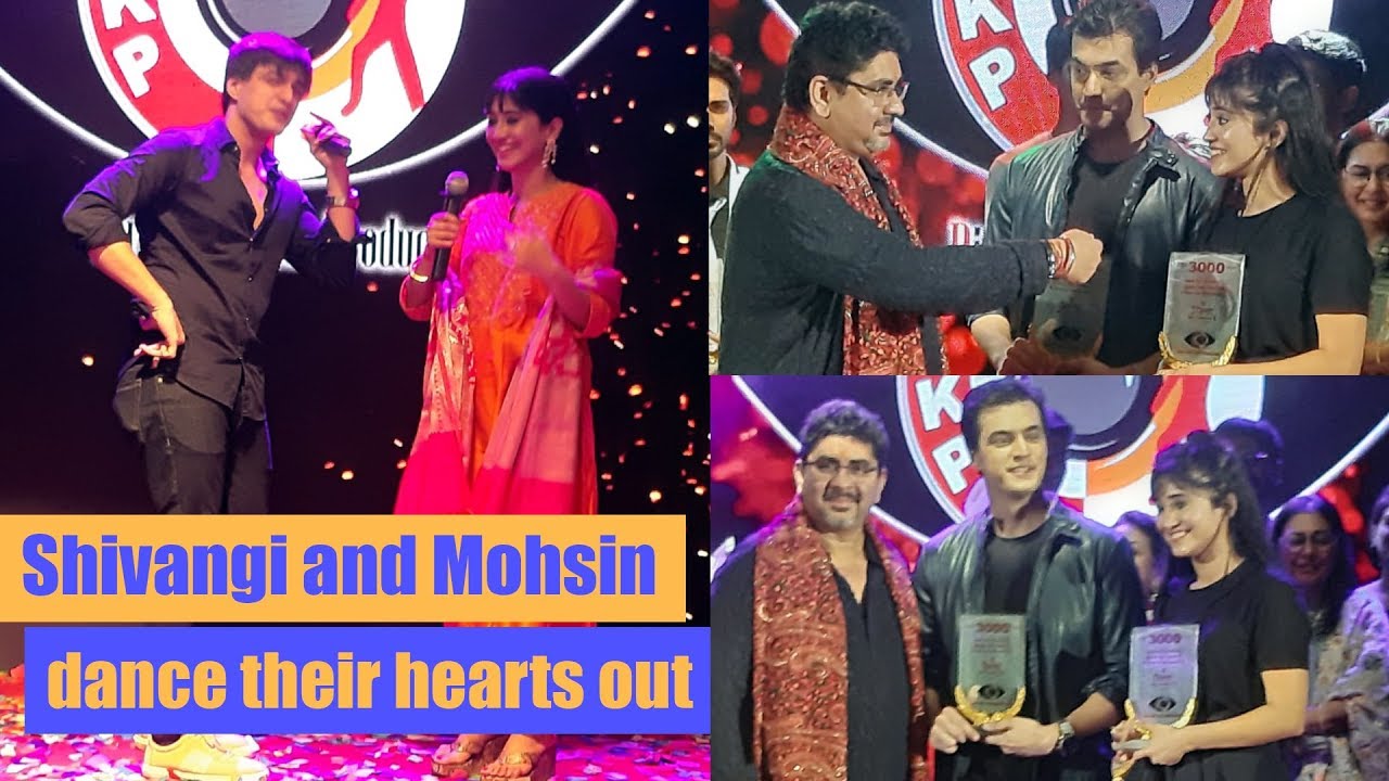 Yeh Rishta Kya Kehlata Hai's 3000 episodes: Shivangi Joshi and Mohsin Khan dance their hearts out