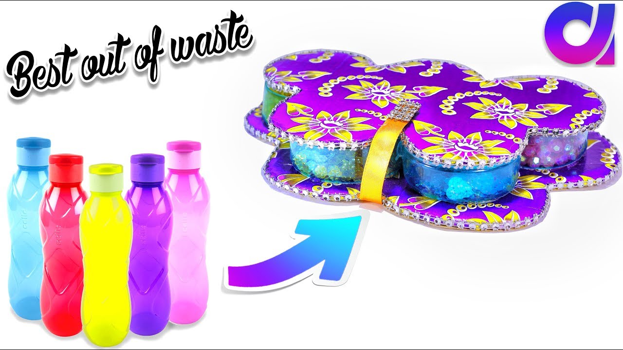 Best use of waste plastic bottle ideas | DIY Project ideas | Artkala 223
