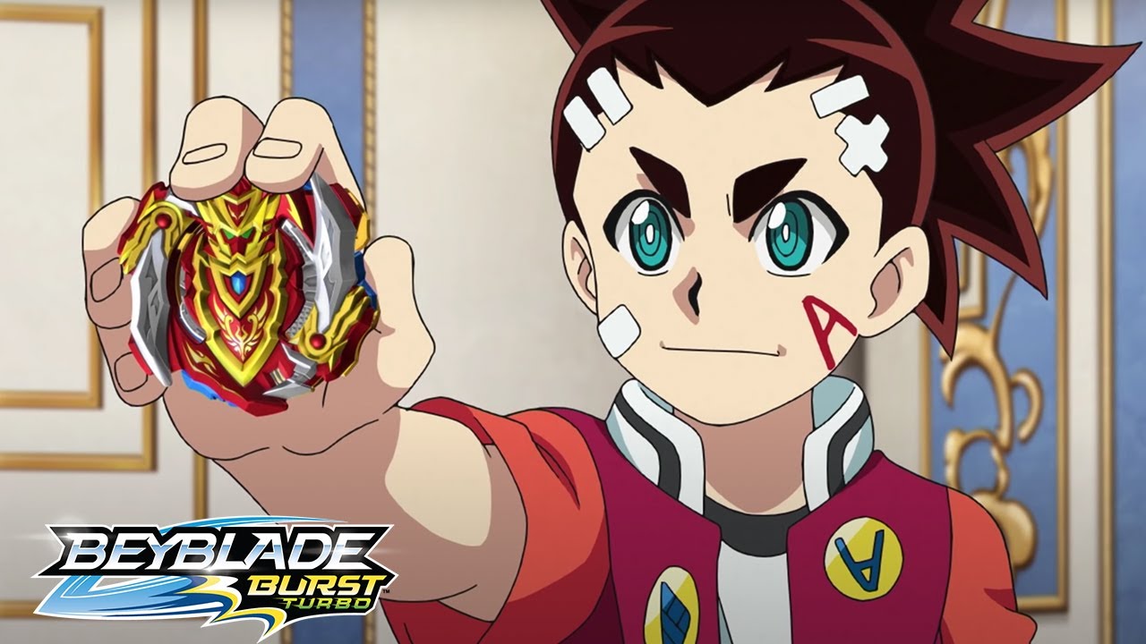 BEYBLADE BURST TURBO Episódio 44: Treinamento Turbo! Reino de Xavier!
